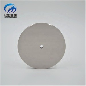 99.95% pure tungsten metal disk 3N5 Tungsten disk for collection &amp; sputtering