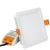 Import 9W RGB CCT Ceiling Light WIFI 2.4G Remote Control 16 Million Colors Square Spotlight Lamp led downlight from China