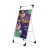 Import A Frame Pavement Sign With Handle Single Side Advertising Poster Stand Kt Poster Board from China