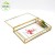 Import ~-A Personalized Gift for the Flower Girl, Bridesmaids, Maid of Honor, Mothers Day, gold large small glass jewelry box with lid from China