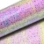 Import A4 Scale grain shining Faux Synthetic iridescence Glitter Leather for Handmade Crafts Bag Shoes Earrings Mobile phone shell from China