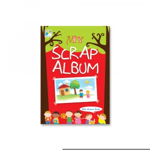 A4 Scrap Album Children Pre-school Education Book  Wood Free Paper with Non Toxic Ink