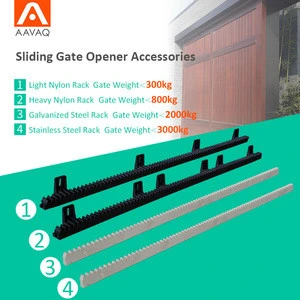 AAVAQ Sliding Gate Opener Accessories Gear Rack Stainless Steel Nylon Rack