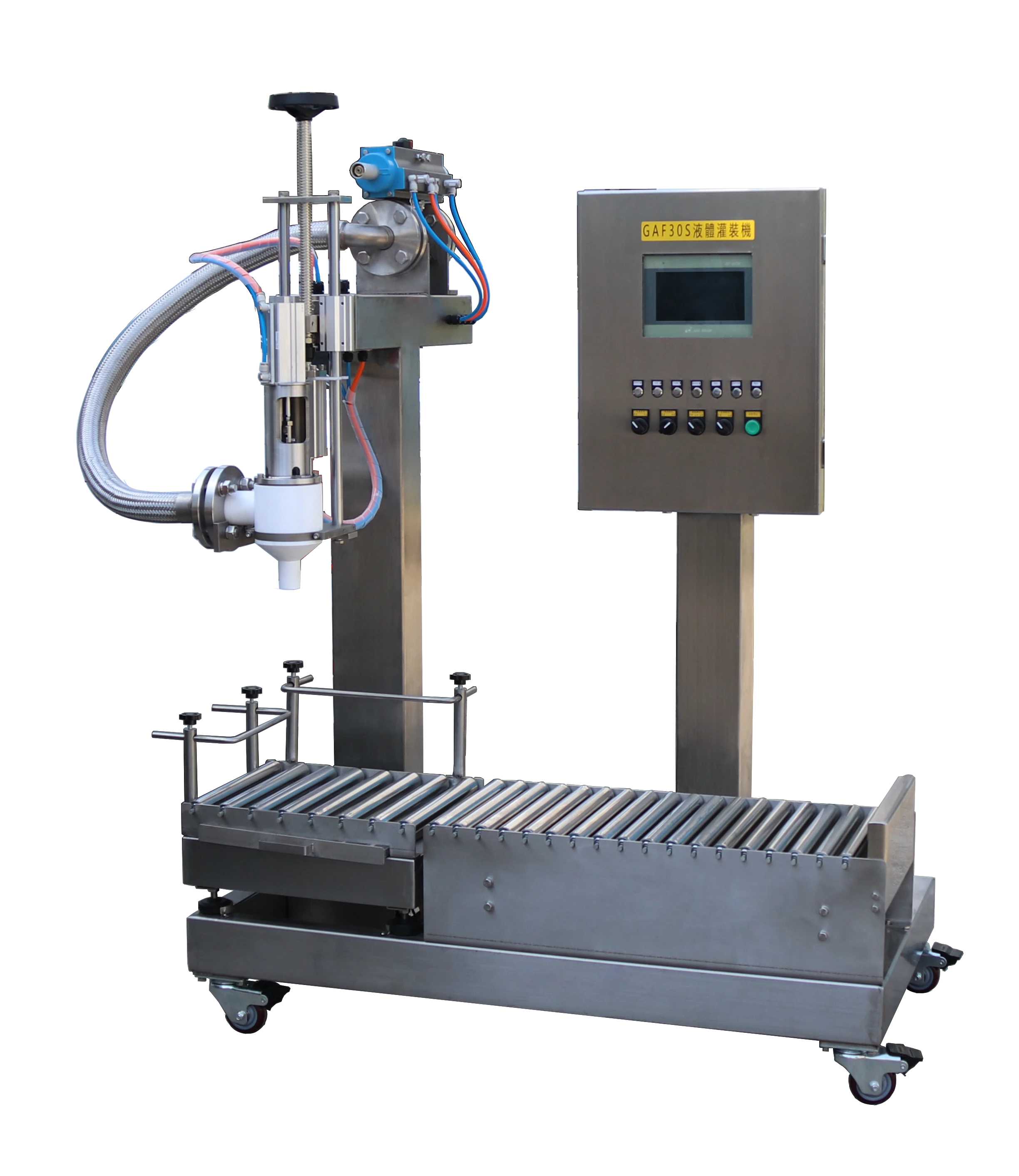 Accurate  Acid Pharmaceutical Weighing liquid Filling Machine