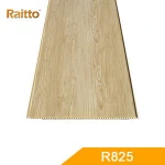 Acoustic wall panel and plastic wall panel for indoor decoration
