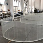 Acrylic Curved Clear thick acrylic sheet pmma cheap