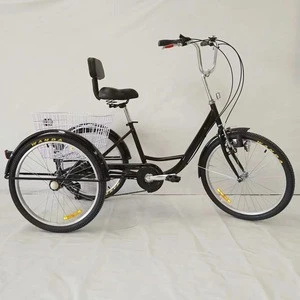 adult big wheel tricycle/tricycle bicycle adult Trike/folding aluminum used adult tricycle sale
