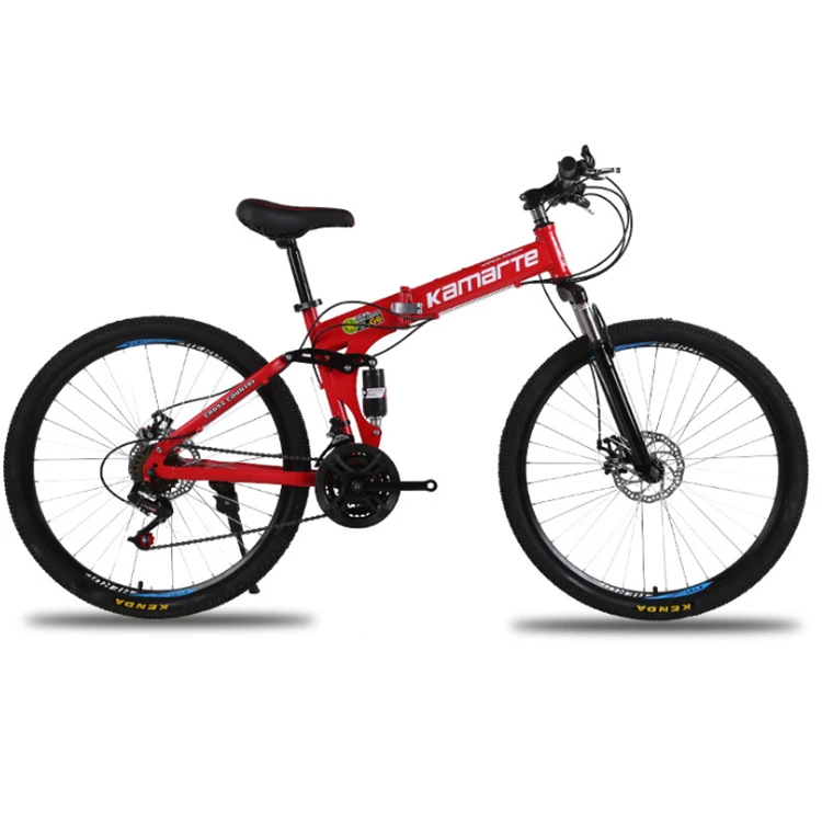 Adult bike 26 &#x27;&#x27; suspension fork disc brake road bike bicicletas folding mountain bicycle for sale