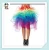 Import Adult Womens Rainbow Colors Puffy Mini Tulle Petticoat HPC-0971 from China