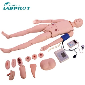 Advanced Manikin for Nursing Care Skills Training with Software and Voice Prompting
