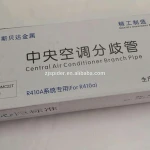 air conditioner copper pipe air conditioning parts  central air conditioner bifurcated pipe weld copper manifold  pipe fittings