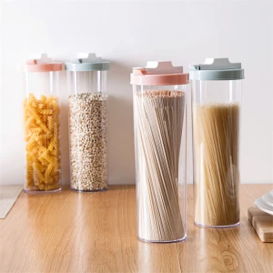 Airtight Food Storage Containers Kitchen Pantry Organization Containers with Lids Bpa-Free Dry Food Dispenser Set