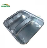 Alloy 8011 Disposable Aluminium Foil Pans with Lid