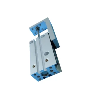 aluminum alloy HLH/MXH series small mini compact piston rod slide table side rail linear guide pneumatic air precise cylinder