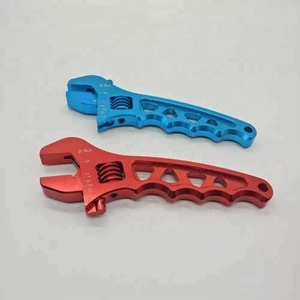 Aluminum tool  adjustable AN wrench,AN spanner  customized on CNC machine  for Racing car