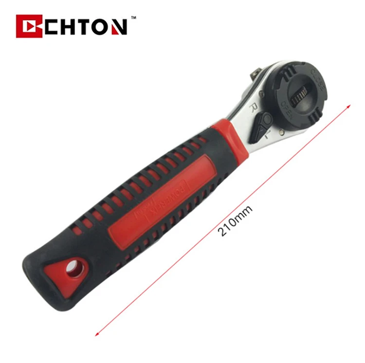 Amazon Hot Sale Adjustable 6-22 mm Tool Multi Function Ratchet Wrench