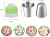 Import Amazon Hot Sell 27 Pcs Russian Piping Tips Set Cake Decoration Tools Cake Decorating Supplies Set from China