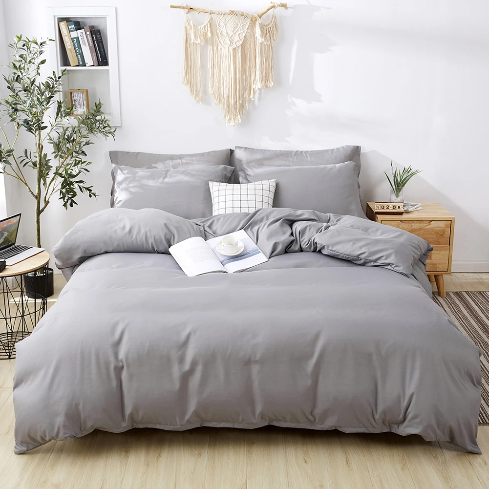 Amazon Hot Selling 100% Polyester Comforter Sets Luxury 3Pcs Duvet Quilt Set