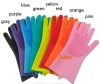 Amazon hot selling food grade household custom silicone magic washing glove