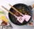 amazon hot selling new kitchen accessories gadget gadgets tool11 pcs wooden handle silicone cooking utensil set
