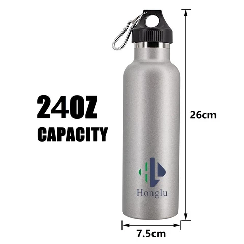 Amazon most popular product factory price new standard mouth water bottle double wall drink sports stainless steel bottle