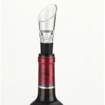 amazon top seller 2021 Wholesale factory direct disk metal foil stainless steel custom red wine pourer