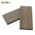 Import anti-uv longlife wpc wood grain deck floor africa teak wood decking flooring for garden installation from China