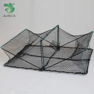 Aquaculture Traps Square Crayfish Trap Spring Crab Cage Fish Trap With High Quality