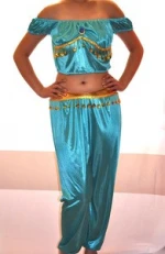 ARABIAN GENIE JASMINE BELLY DANCER COSTUME