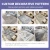 Import area rug bedroom bedside big size floor mat customized 3d printed crystal velvet floor rugs living room mats carpet from China