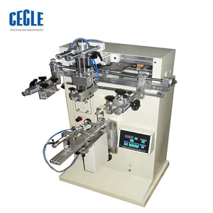automatic cylinder bottle rotary screen printing machine