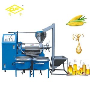 automatic food grade stainless steel cold&amp;hot Corn germ  oil pressing machine mini oil press machine