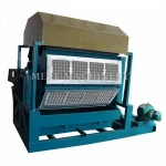 Automatic Paper Pulp Egg Tray Production Line / Waste Paper Recycle Used Egg Tray Machine / Small Machine Making Egg Tray