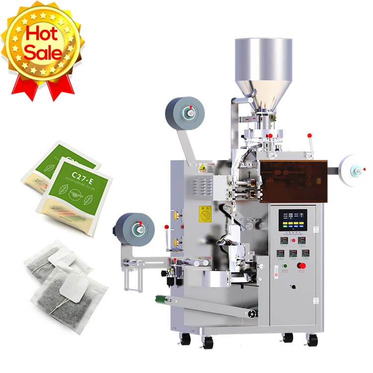 Automatic price small tea bag filter paper tea powder sachet pouch packing machine