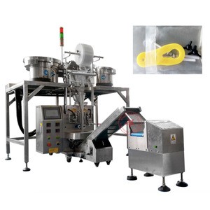automatic screw poly bag pouch packing machine for TV / air conditioner installation parts / fixing fastener nails