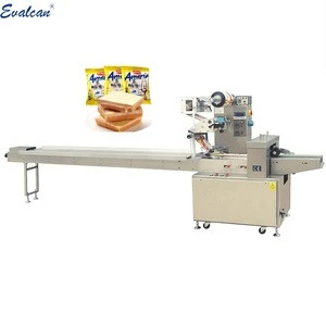 Automatic sliced bread horizontal pillow bag packing machine