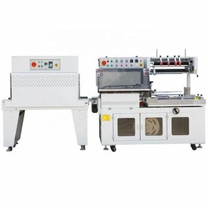 Automatic thermal film shrink packaging machine for envelope