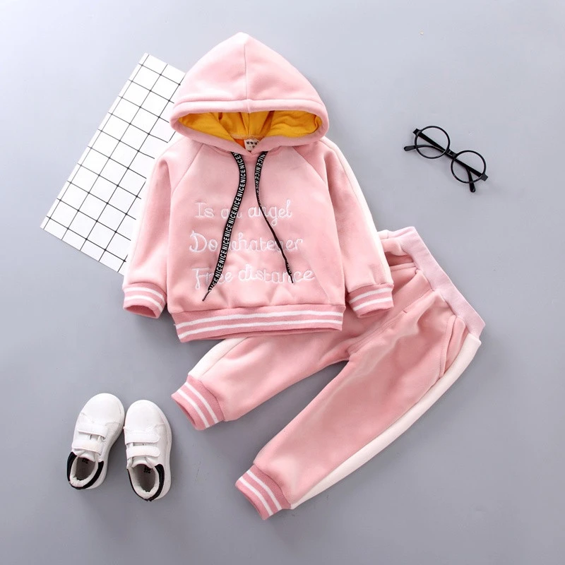 Autumn Kids Winter Clothes Boys Girls Casual Child Tracksuit Fashion Sport Suit Hoodies And Pant