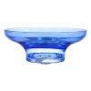 AZUDA_Blue Transparent Plastic Soap Dish Soap Holder