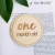 Import Baby Milestone Plaques Milestone Cards Customized Baby Wooden Monthly Milestone from China