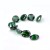 Import BaiFu Jewelry factory oval shape emerald green synthetic cubic zirconia stones from China