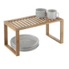 Bamboo Kitchen wooden cup holder storage rack