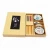 Import bamboo sushi gift set, chopsticks with ceramic sauce plate from China