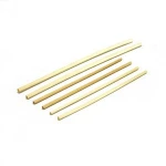 Bar accessories natural biodegradable tea disposable kraft paper material wheat drinking straw for coffee juice