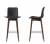 Import Bar Furniture Hotel Leather Bar Chair Customized wood leg from China