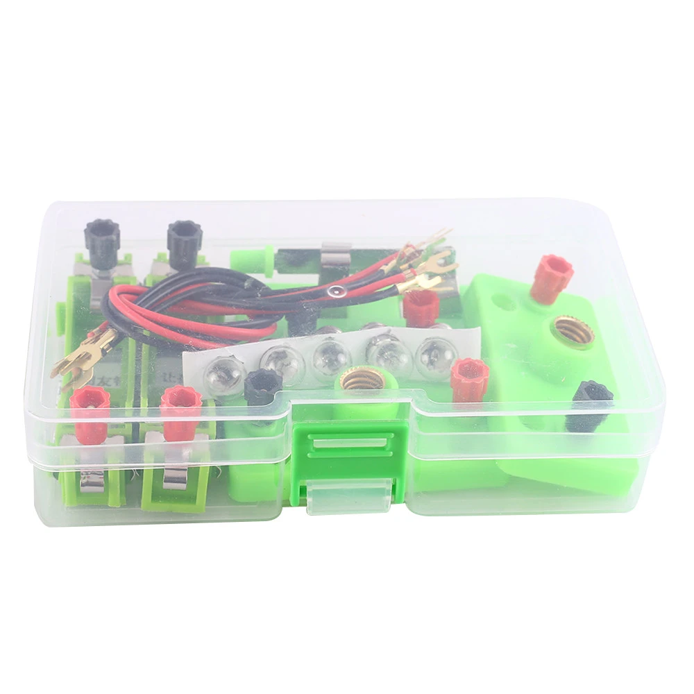 Basic Circuit Electricity Learning Kit Series parallel circuit Physical Experiment Teaching Aid