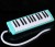 Import Bee Brand 27 key toy musical keyboard instrument green children melodica with abs case from China