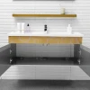 Best Price Aluminum Alloy Stainless Steel Bathroom Vanity Cabinets