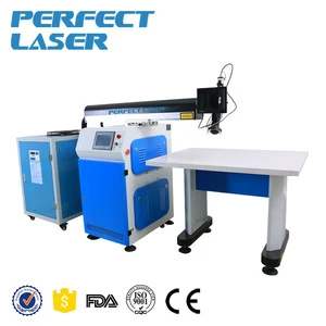Best price YAG laser welding machine for LED steel words soldering