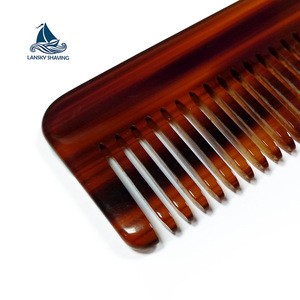 Best sales cellulose acetate comb for men beard